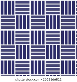 Padrão De Fundo Monocromático Perfeito Com Blocos De Quadro De Xadrez Geométrico Desenhados À Mão Em Estilo Gracioso De Grade. Impressão De Tendência Para Têxteis E Papel De Parede Sobre Fundo Branco