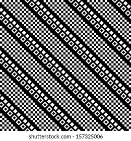 Seamless Monochrome Background