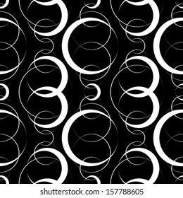 Seamless Monochrome Background