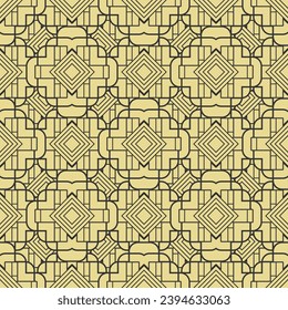 Seamless monochrome background with original decorative patterns. Vector illustration