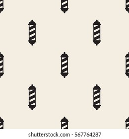 Seamless monochrome barber pole pattern background