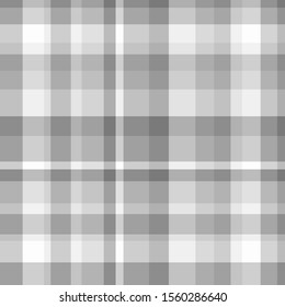 Seamless monochrome checkered pattern. Abstract checkered texture