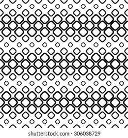 Seamless monochrome cobble stone pattern