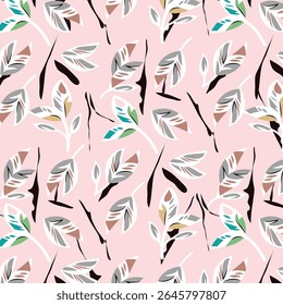 Seamless monochrome floral pattern. Floral background for textile, wallpapers, wrapping, paper. Blue color.