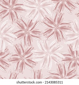seamless monochrome flowers pattern background , greeting card