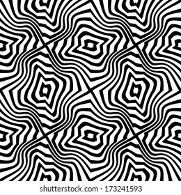 Nahtloser, einfarbiger geometrischer Hintergrund