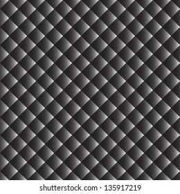 Seamless monochrome geometric background. Abstract pattern with squares