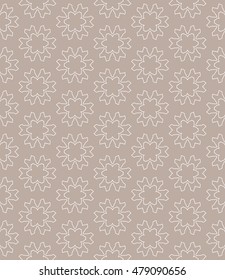 Seamless monochrome geometric line pattern. Contemporary graphic design. Endless hexagon texture for wallpaper, pattern fills, web page background. Tribal ethnic arabic indian ornament.