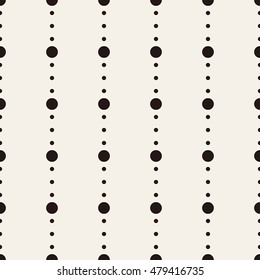 Seamless Monochrome Geometric Pattern
