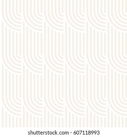 Seamless monochrome geometric pattern. Abstract stripy geometric background. Stylish vector lines print