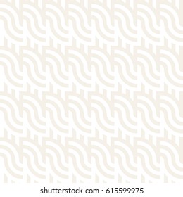 Seamless monochrome geometric pattern. Abstract stripy geometric background. Stylish vector lines print