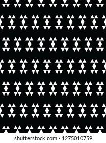 Seamless  monochrome  geometric  patterns, design for packaging, print, covers, cards, wrapping, fabric, paper, interior etc