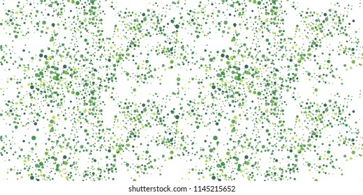 Seamless Monochrome Halftone Grunge Pattern with Chaotically Loc