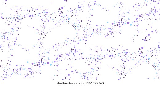Seamless Monochrome Halftone Grunge Pattern with Chaotically