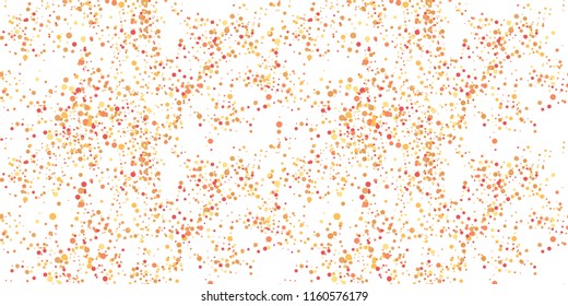 Seamless Monochrome Halftone Grunge Pattern with Chaotically Loc