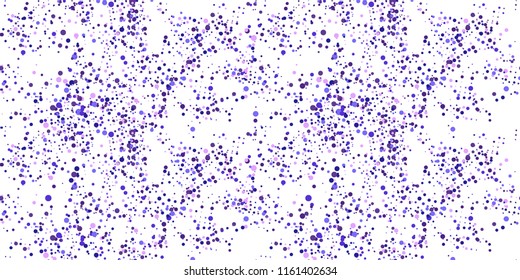 Seamless Monochrome Halftone Grunge Pattern with Chaotically Loc