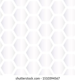 Seamless monochrome hexagon pattern digital