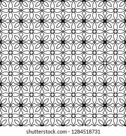 Seamless monochrome interlaced background for design. You can repaint in any color. Vector.