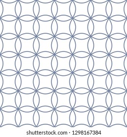 Seamless monochrome interlaced background for design. You can repaint in any color. Vector.