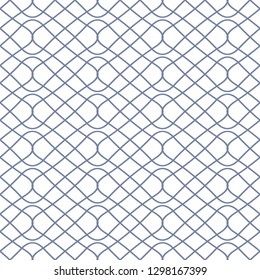 Seamless monochrome interlaced background for design. You can repaint in any color. Vector.