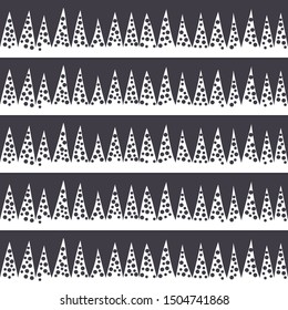Seamless monochrome interlaced background for design. You can repaint in any color. Vector.