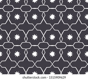 Seamless monochrome interlaced background for design. You can repaint in any color. Vector.