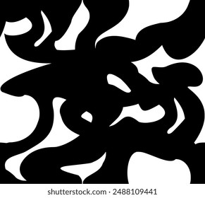 Nahtloses monochromes Spitzenmuster auf transparentem Hintergrund. Vektorgrafik.