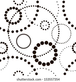 Seamless Monochrome Pattern