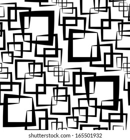 Seamless Monochrome Pattern