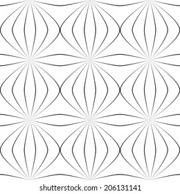 Seamless Monochrome Pattern