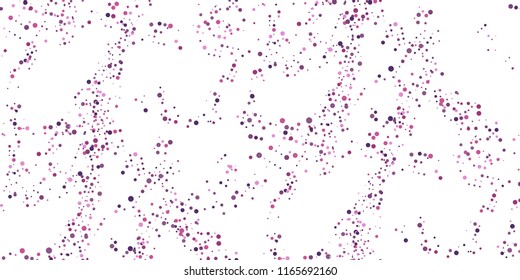 Seamless Monochrome Pattern. Abstract Halftone Texture with Different Sizes Dots for Print, Card, Fabric, Web or Mobile Applications. Retro Tech Halftone Background with Dots. Vector Texture.