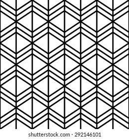 Seamless monochrome pattern background
