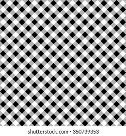 Seamless monochrome pattern, background with square shapes.