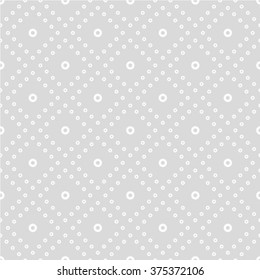 Seamless Monochrome Pattern. Seamless Dots Pattern.
