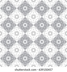 Seamless monochrome pattern. Endless pattern can be used for ceramic tile, wallpaper, web page background, square size