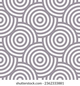 Seamless monochrome pattern. Gray and white color. Suitable for tiles. Scalable and editable vector illustration. Pattern for textiles.