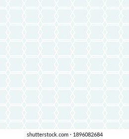 
Seamless monochrome pattern, with the image of a geometric grid in a soft blue background
