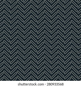 seamless monochrome pattern of rounded sticks.