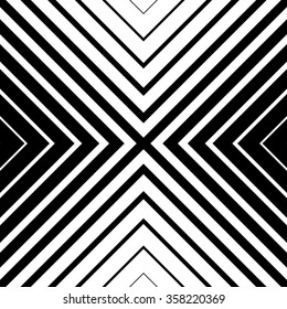 Seamless monochrome pattern with square shape. Abstract grid, mesh texture. Vector.