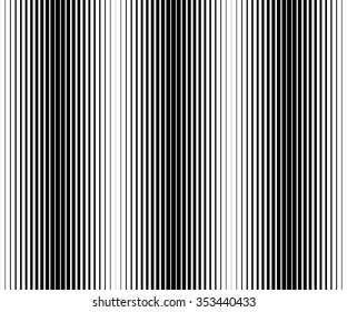 Seamless monochrome pattern with straight, parallel, vertical lines. Repeatable.