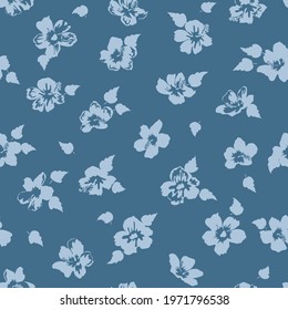 Seamless monochrome pattern in tropical style. Trendy design for background, textile, wallpaper, covers, surface, print, wrap, scrapbooking, decoupage.