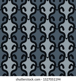 Seamless monochrome pattern with vertical elements.