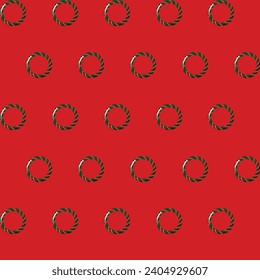 Seamless monochrome pattern, vibrant color. Suitable for design. Scalable and editable vector illustration. Pattern for textiles and packaging.