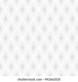 Seamless monochrome rhombus pattern