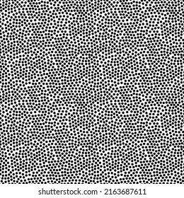 Seamless monochrome speckled pattern. Retro abstract black pattern on a white background.