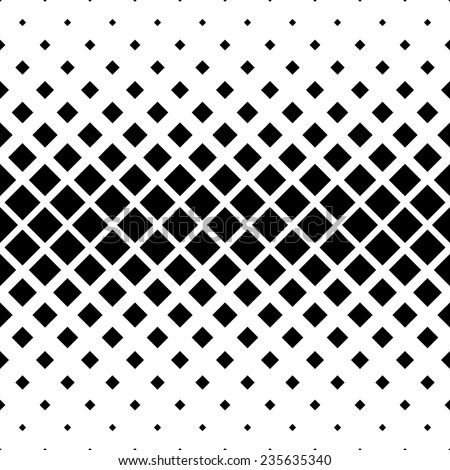 Seamless monochrome square pattern