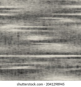 Seamless monochrome urban degrade striped effect in vector repeat graphic motif for print. Vector illustration. Modern worn aged fashion motif. Rough glitch effect. Abstract neutral material textile.