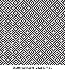 Texturas vetoriais monocromáticas perfeitas, padrões geométricos abstratos em preto e branco. Elemento de design para têxtil, impressão, tecido.
