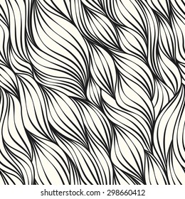 Seamless monochrome WAVE pattern, can be used for wallpaper, pattern fills, web page background,surface textures etc.