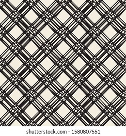 seamless monochrome weave pattern background